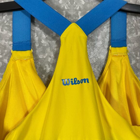 Wilson Women's Tenniscore Racerback Activewear Tank Top - Size Small - Shelf Bra - Picture 9 of 10